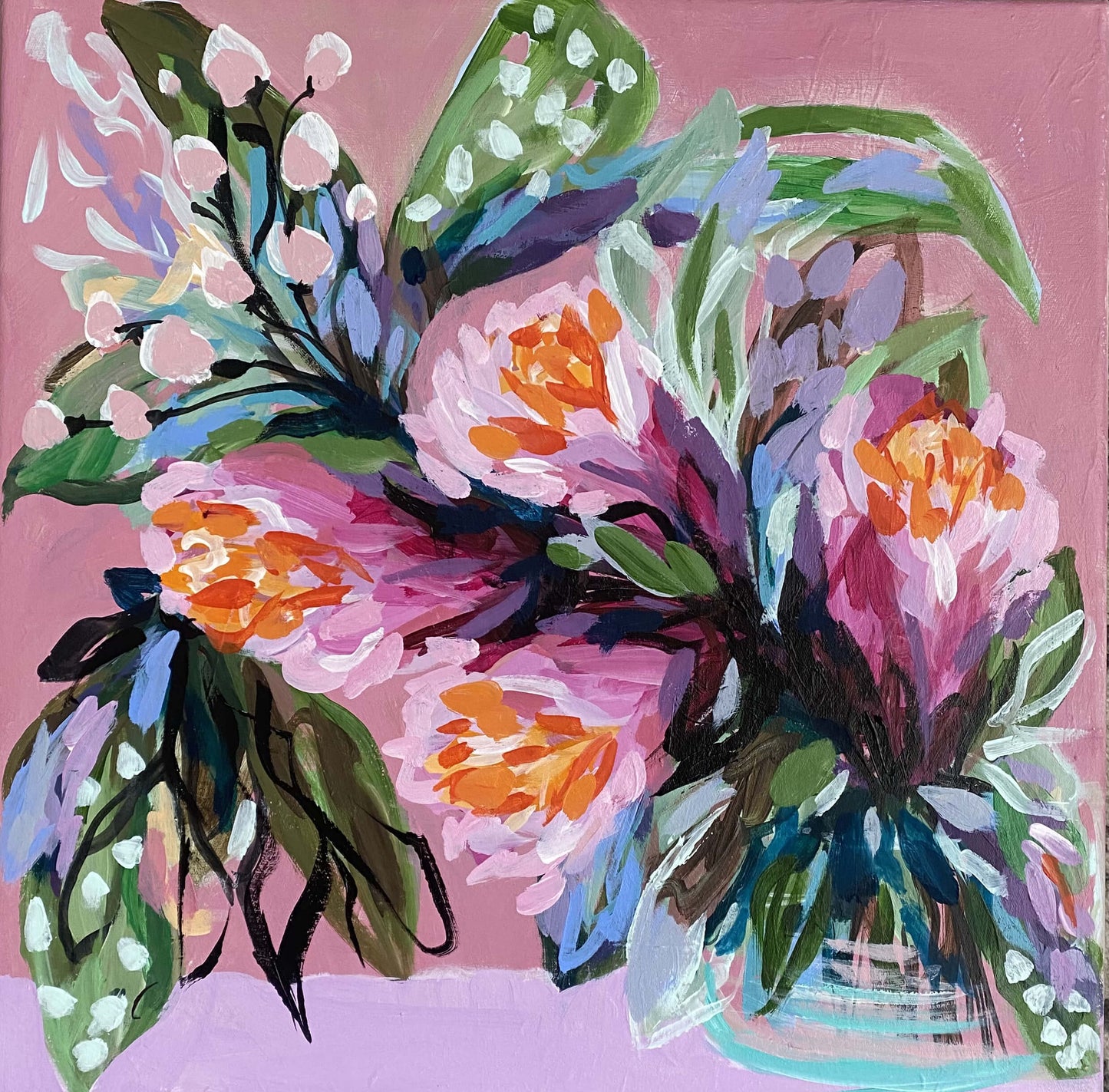 Crowded Vase - Original