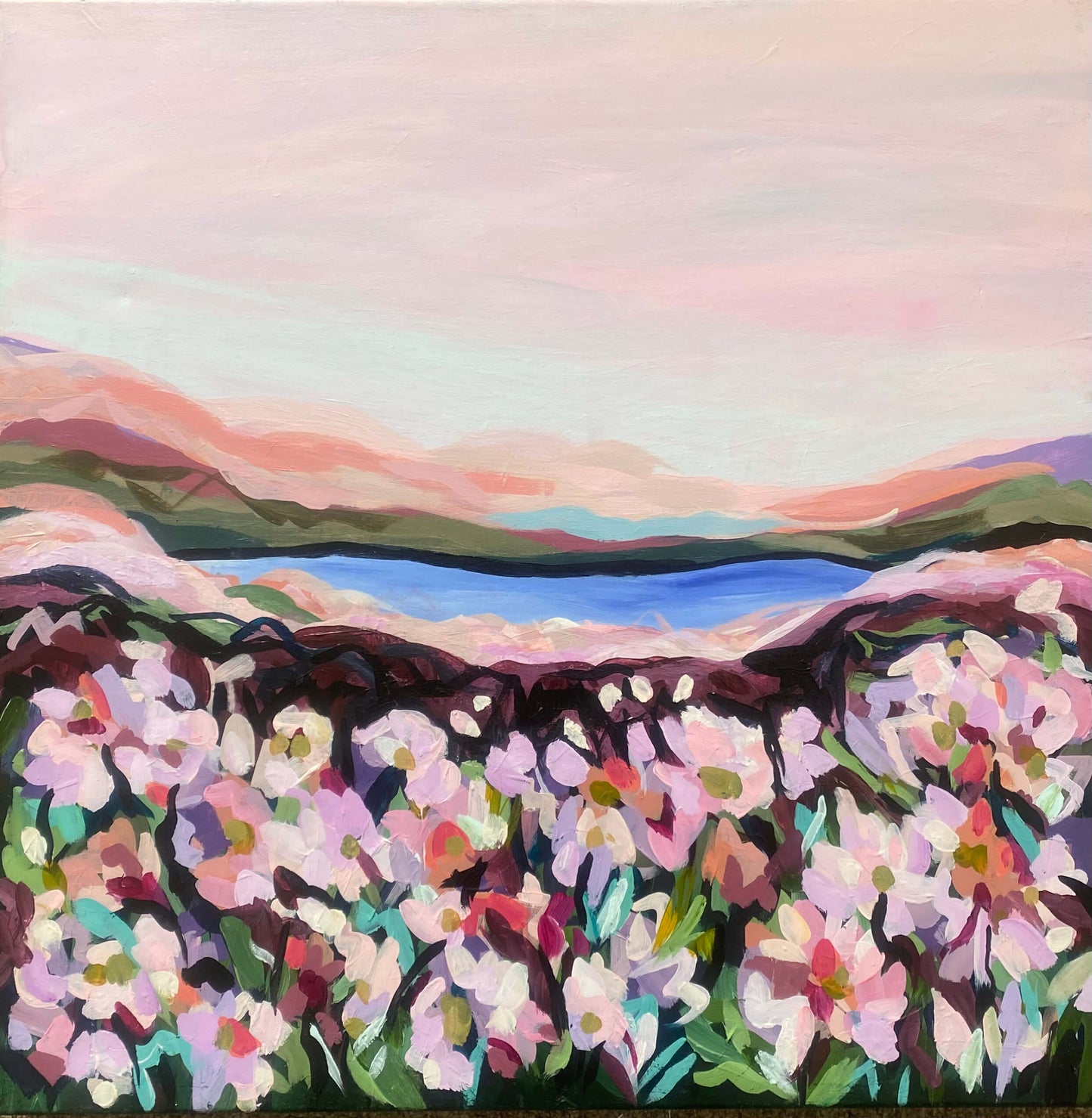 Glowing Field - Original