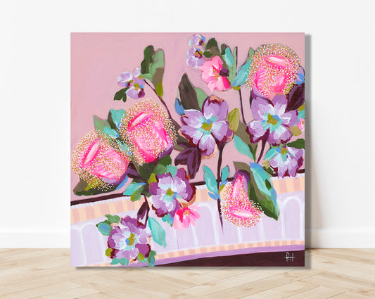 Pink Banksias- Original
