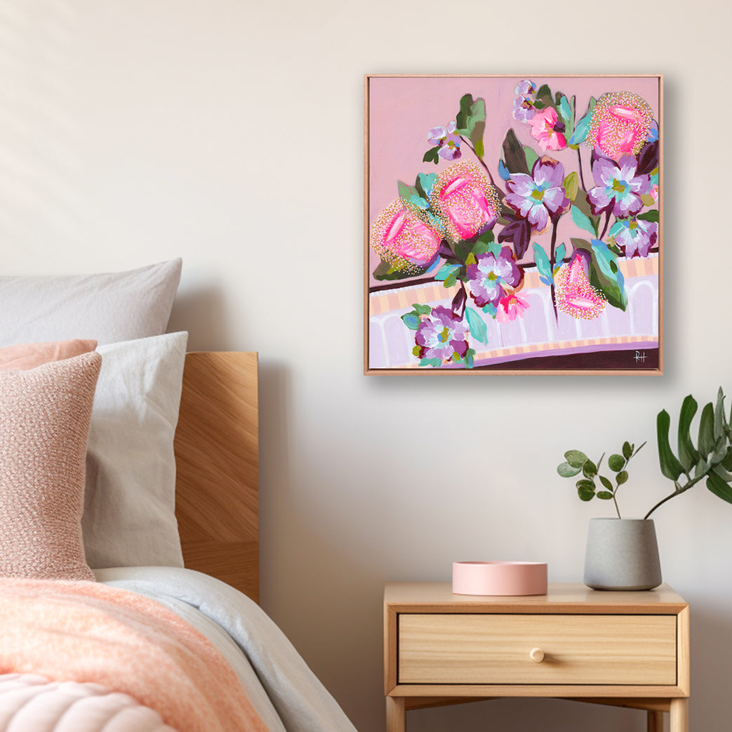 Pink Banksias- Original